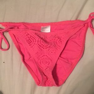 light pink bathing suit bottom